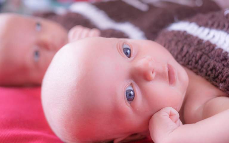 Newborn Photography. Portrait of a baby