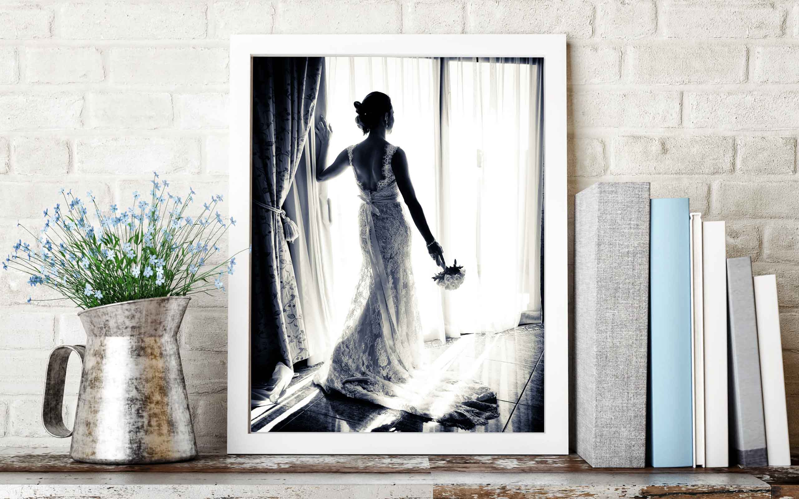 Picture Framing. This is an image of image framing and photo mounting displayed at home as decor