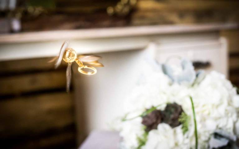 Wedding Theme. Golden snitch from Harry Potter