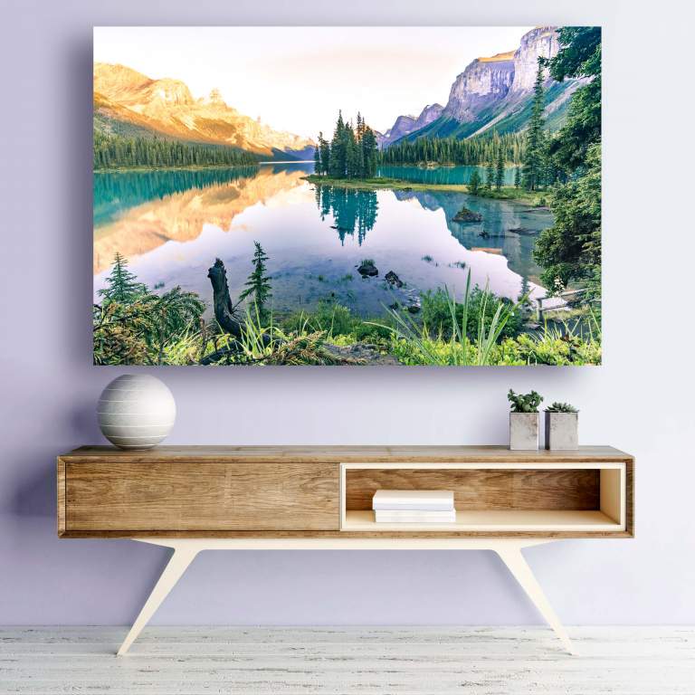 Photo Wall Art example of a L^3HD acrylic photo art mount, used in decorating home or office walls with images.